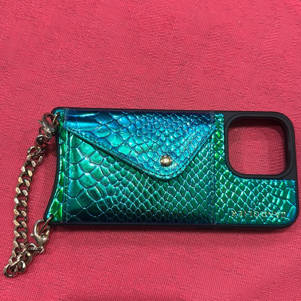 Bandolier Iridescent Green Phone Case iPhone 15 Pro Max